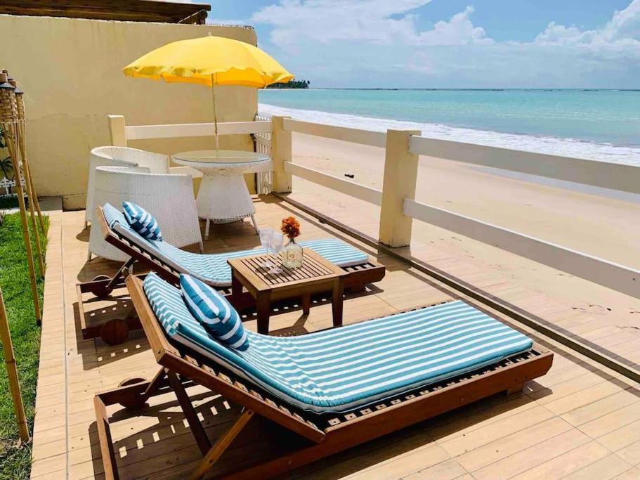 Casa Duplex Beira Mar Com Caseiro De Cortesia Em Maceio Exterior photo