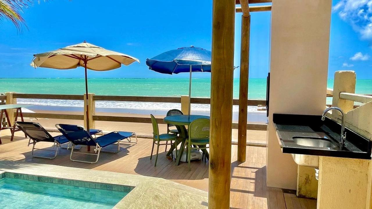 Casa Duplex Beira Mar Com Caseiro De Cortesia Em Maceio Exterior photo
